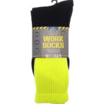 Mens 3-pack work socks (recycled cotton)