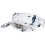 Batik dye curved visor cap