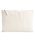 Striped organic accessory pouch - Image 3