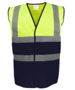 Hi-vis two-tone waistcoat (HVW122) - Image 3