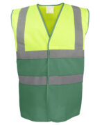 Hi-vis two-tone waistcoat (HVW122) - Image 6