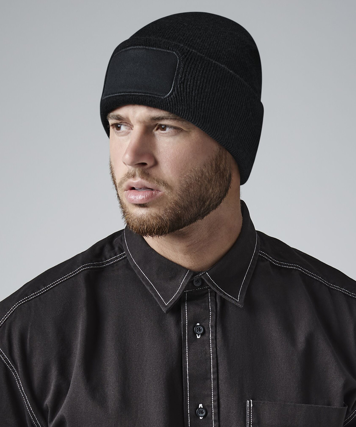 B445R_LS00_2026 Recycled original patch beanie - Image 1